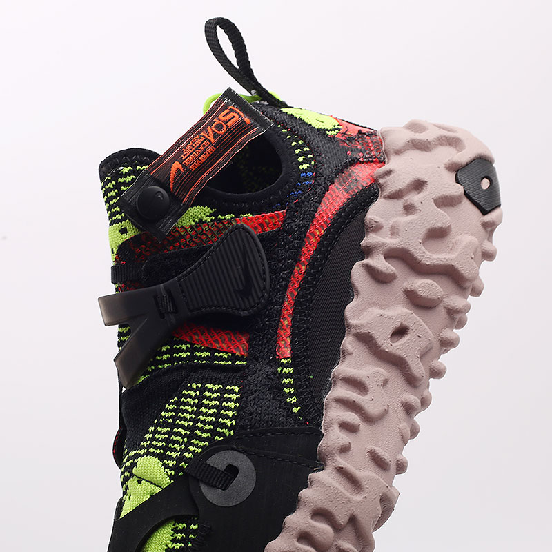  черные кроссовки Nike Overreact Flyknit Ispa CD9664-001 - цена, описание, фото 4